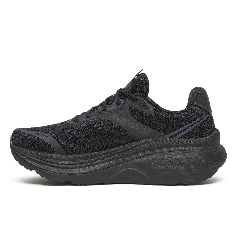 Saucony Men's Hurricane 26 Running Shoes in Triple Black