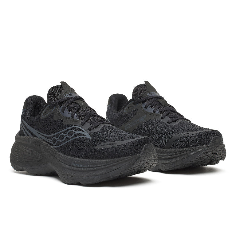 Saucony Men's Hurricane 26 Running Shoes in Triple Black