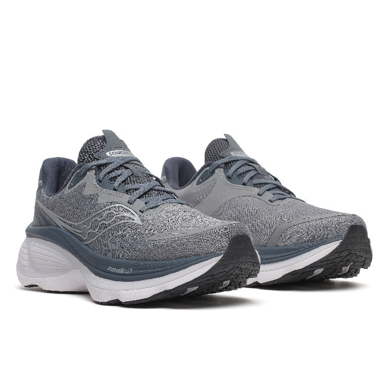 Saucony Men's Hurricane 26 Running Shoes in Cinder/Gunmetal