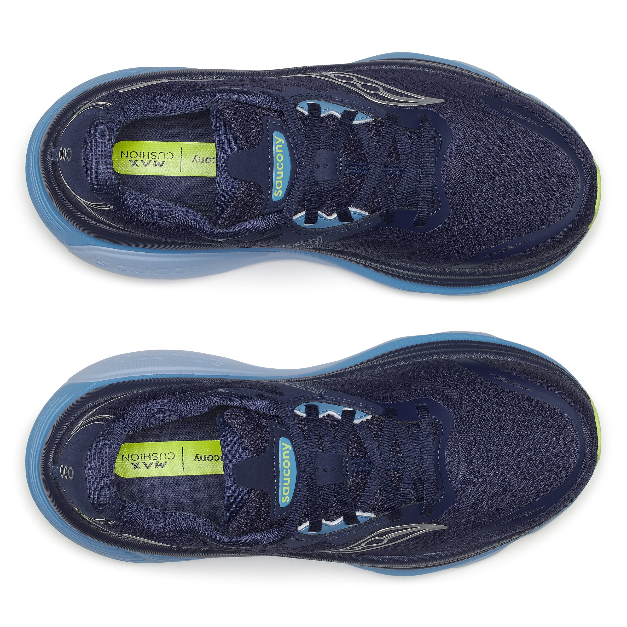 Saucony Women's Hurricane 26 Running Shoes in Naval/Skyward