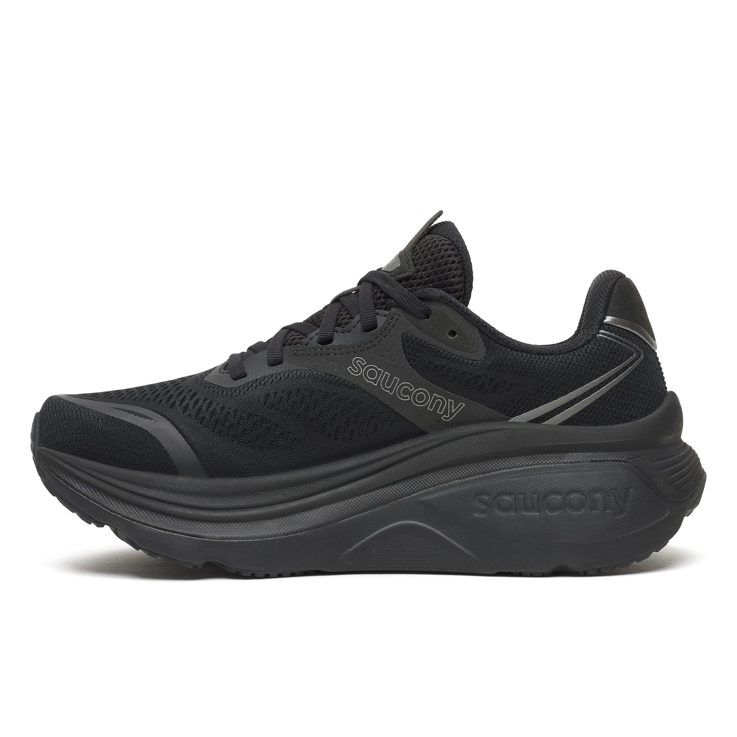 Saucony Women's Hurricane 26 Running Shoes in Triple Black