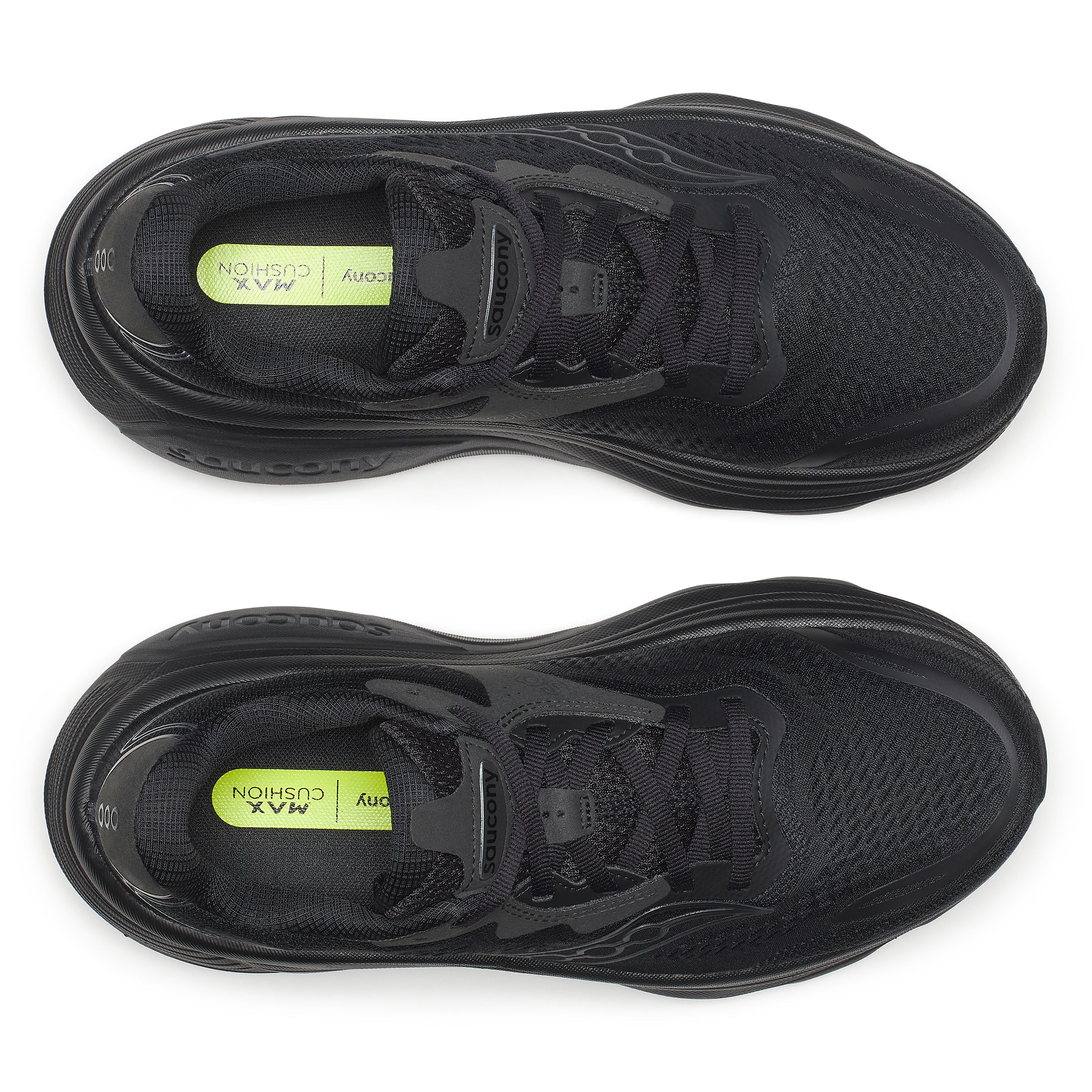 Saucony Women's Hurricane 26 Running Shoes in Triple Black