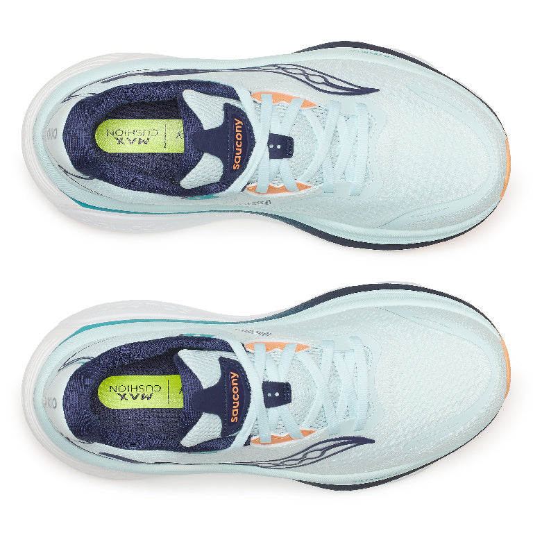 Saucony Women's Hurricane 26 Running Shoes in Spa/Naval