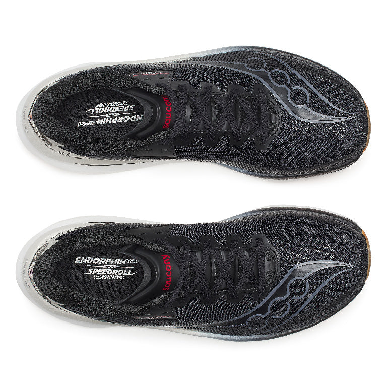 Saucony Men's Endorphin Azura Running Shoes in Black/Quartz