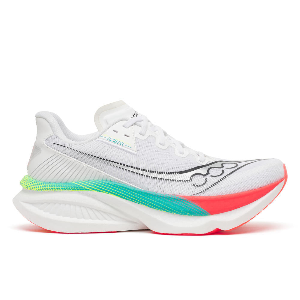 Saucony Men's Endorphin Azura Running Shoes in White/Multi
