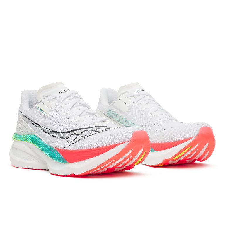 Saucony Men's Endorphin Azura Running Shoes in White/Multi