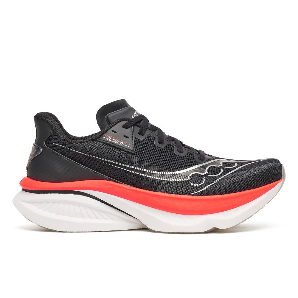Saucony Men's Endorphin Azura Running Shoes in Black/Vizired
