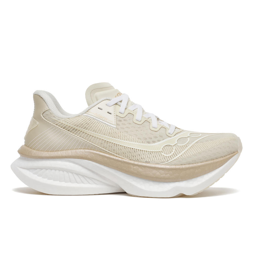 Saucony Women's Endorphin Azura Running Shoes in Eggshell/Ivory