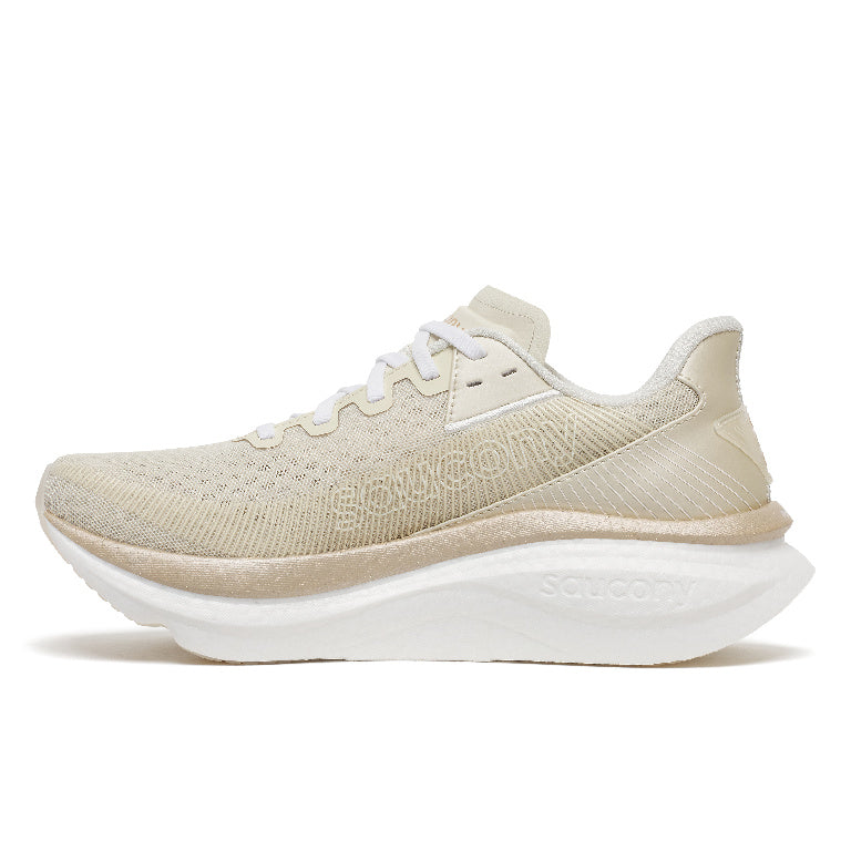 Saucony Women's Endorphin Azura Running Shoes in Eggshell/Ivory