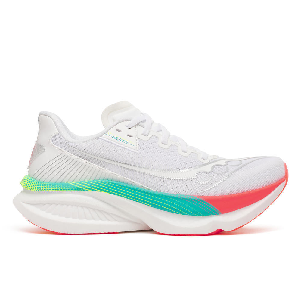 Saucony Women's Endorphin Azura Running Shoes in White/Multi