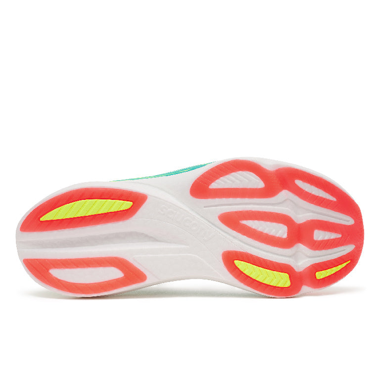 Saucony Women's Endorphin Azura Running Shoes in White/Multi