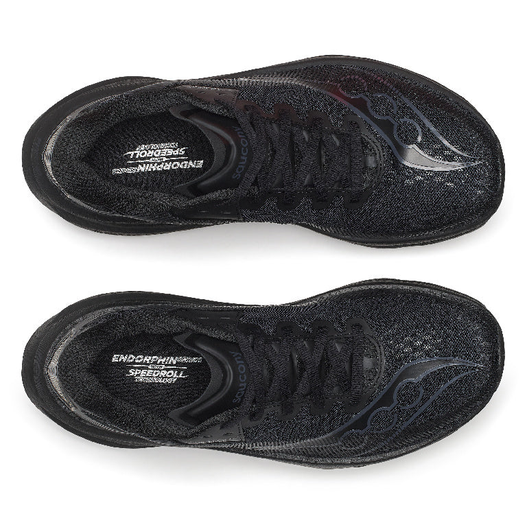 Saucony Women's Endorphin Azura Running Shoes in Triple Black