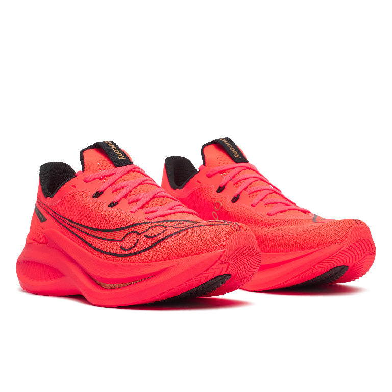 Saucony Men's Endorphin Pro 5 Running Shoes in Vizired/Black