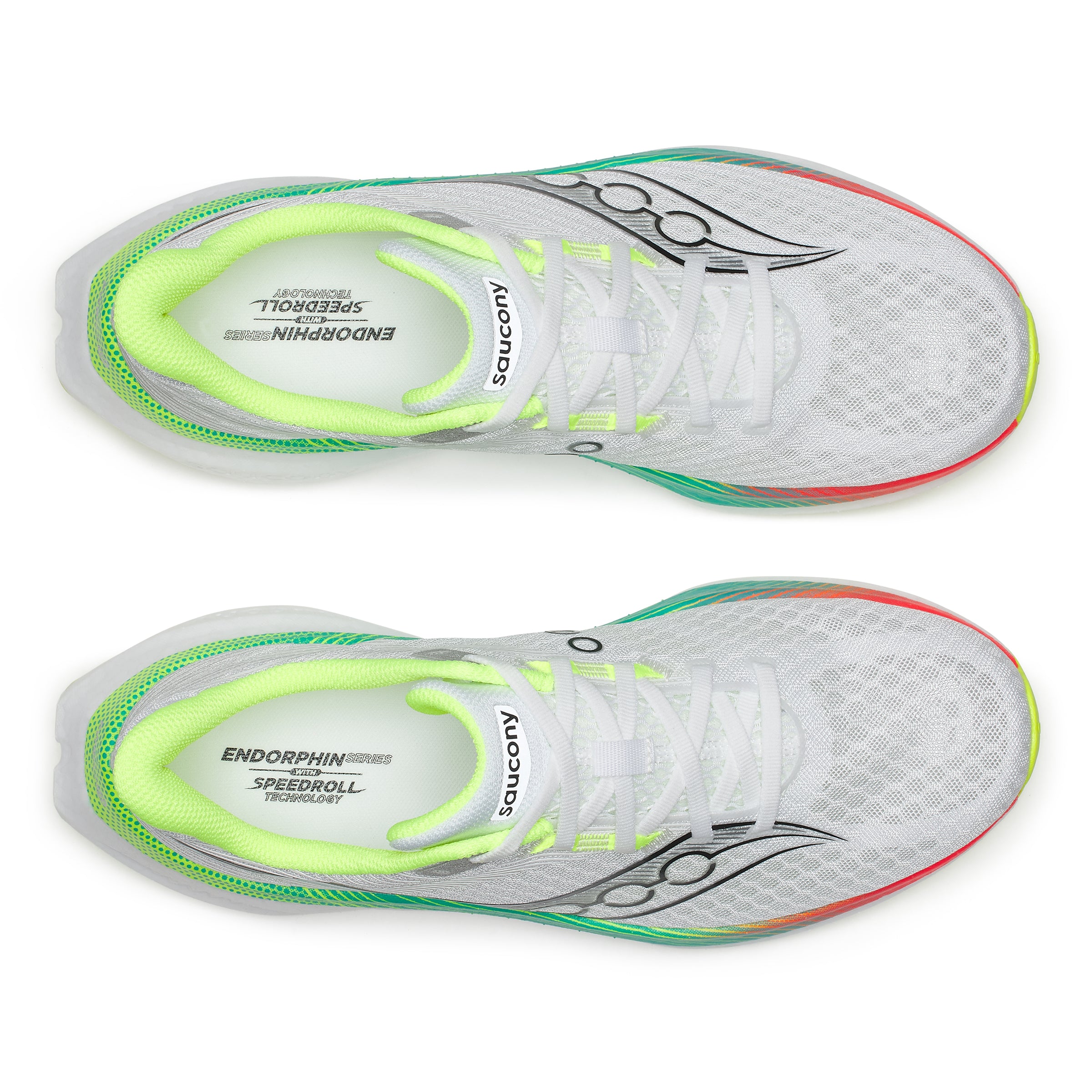 Saucony Men's Endorphin Speed 5 Running Shoes in White/Multi