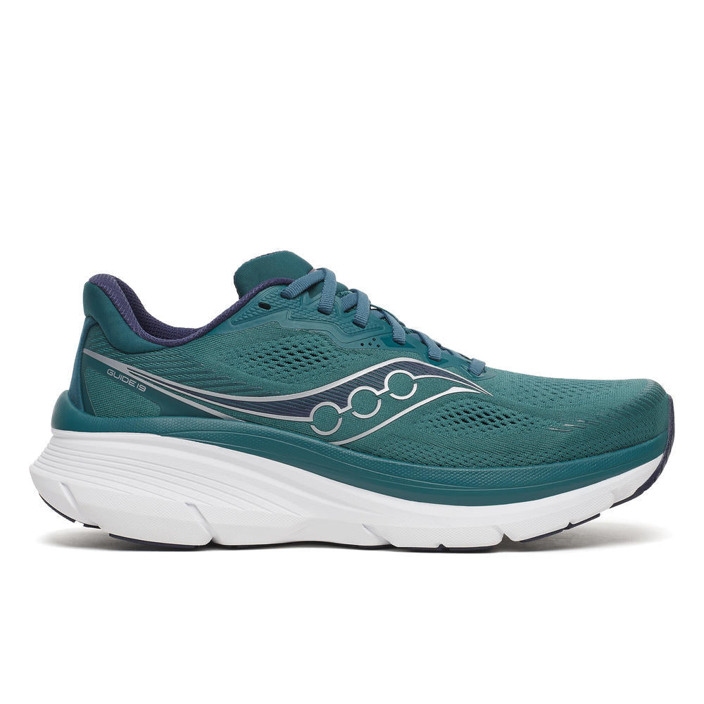 Saucony Men's Guide 19 Running Shoes in Abyss/Naval