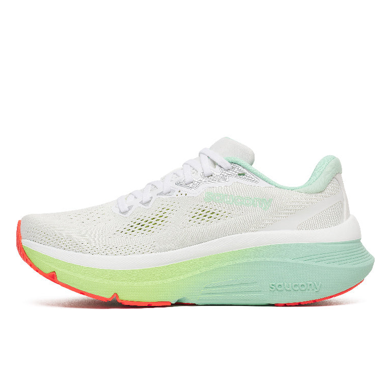 Saucony Women's Guide 19 Running Shoes in White/Tint
