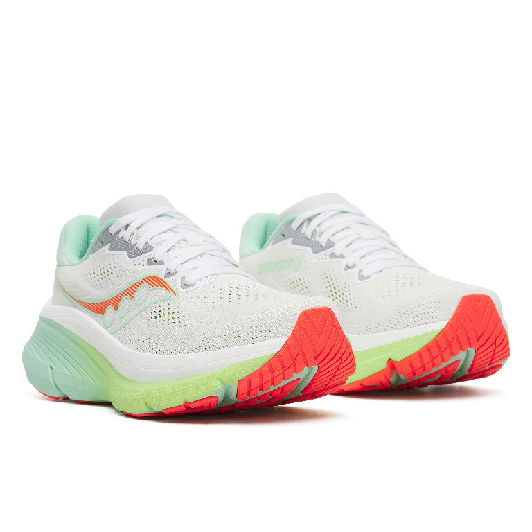 Saucony Women's Guide 19 Running Shoes in White/Tint