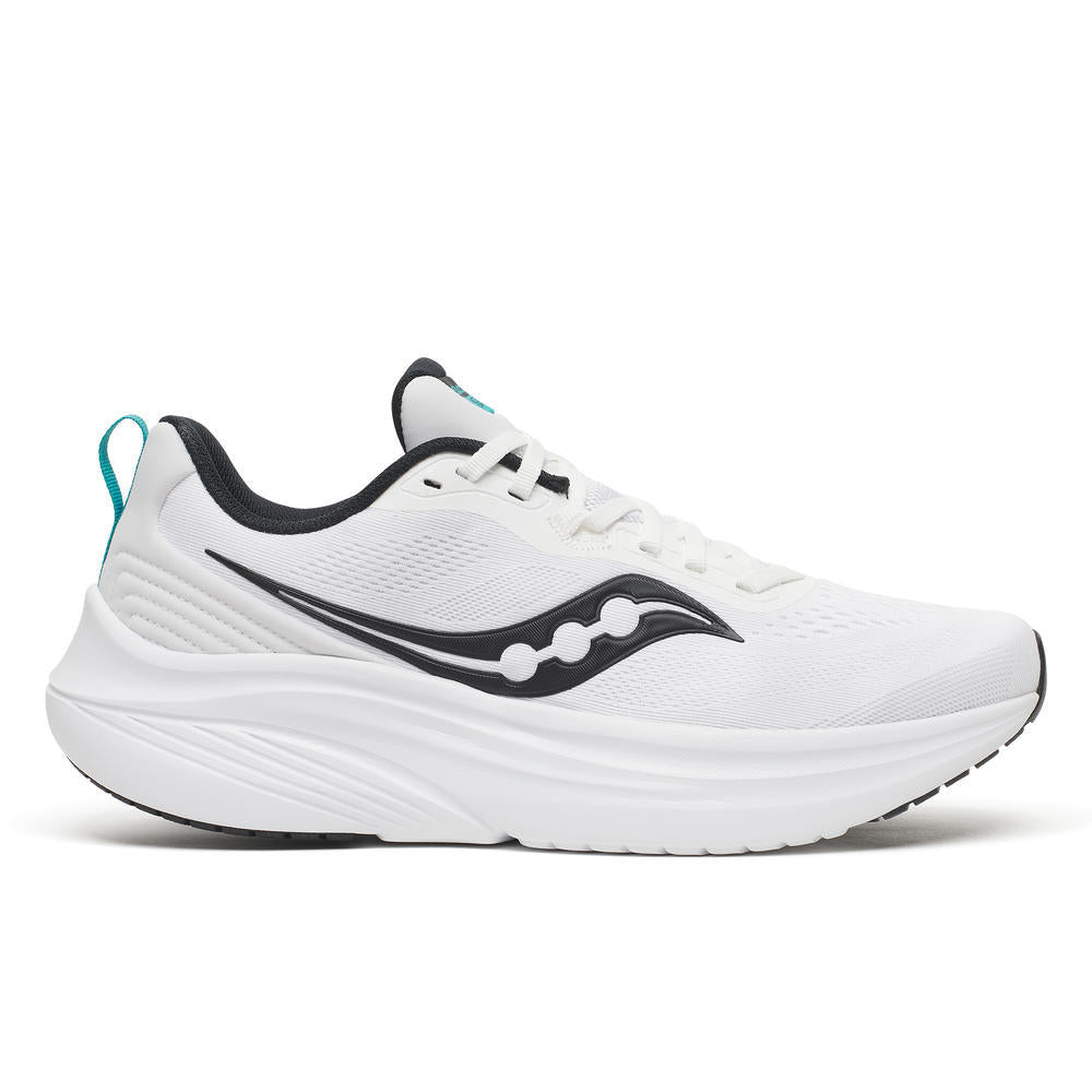 Saucony Men's Lancer Run Running Shoes in White/Black