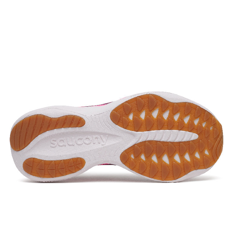 Saucony Women's Ride 19 Running Shoes in Plum/Eggplant
