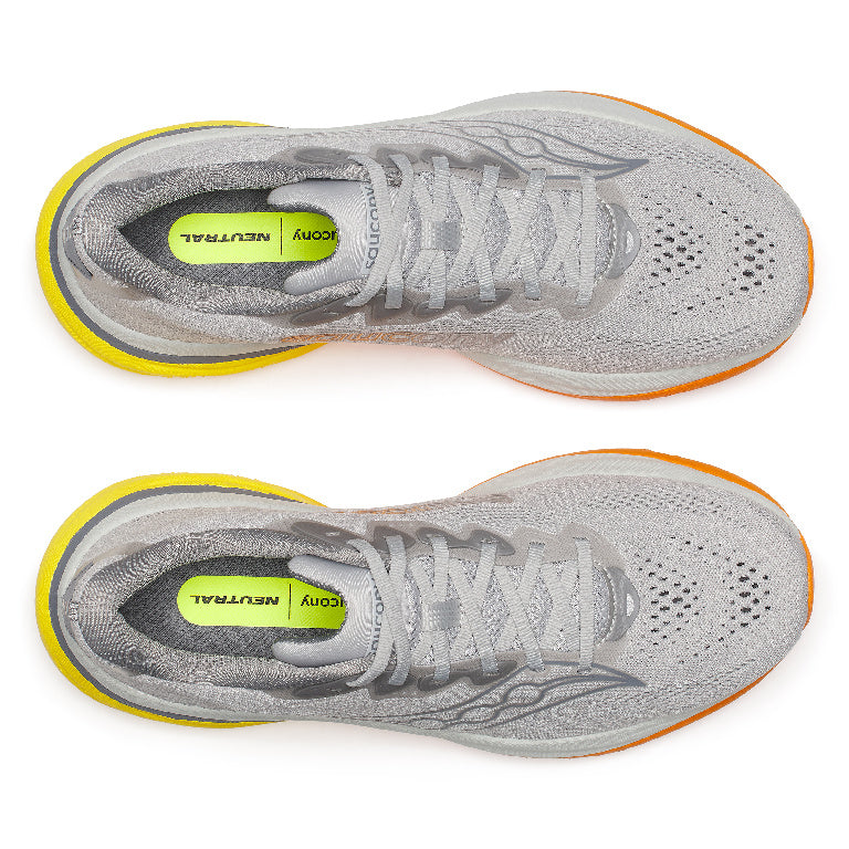 Saucony Men's Ride 19 Running Shoes in Cadet/Fuego