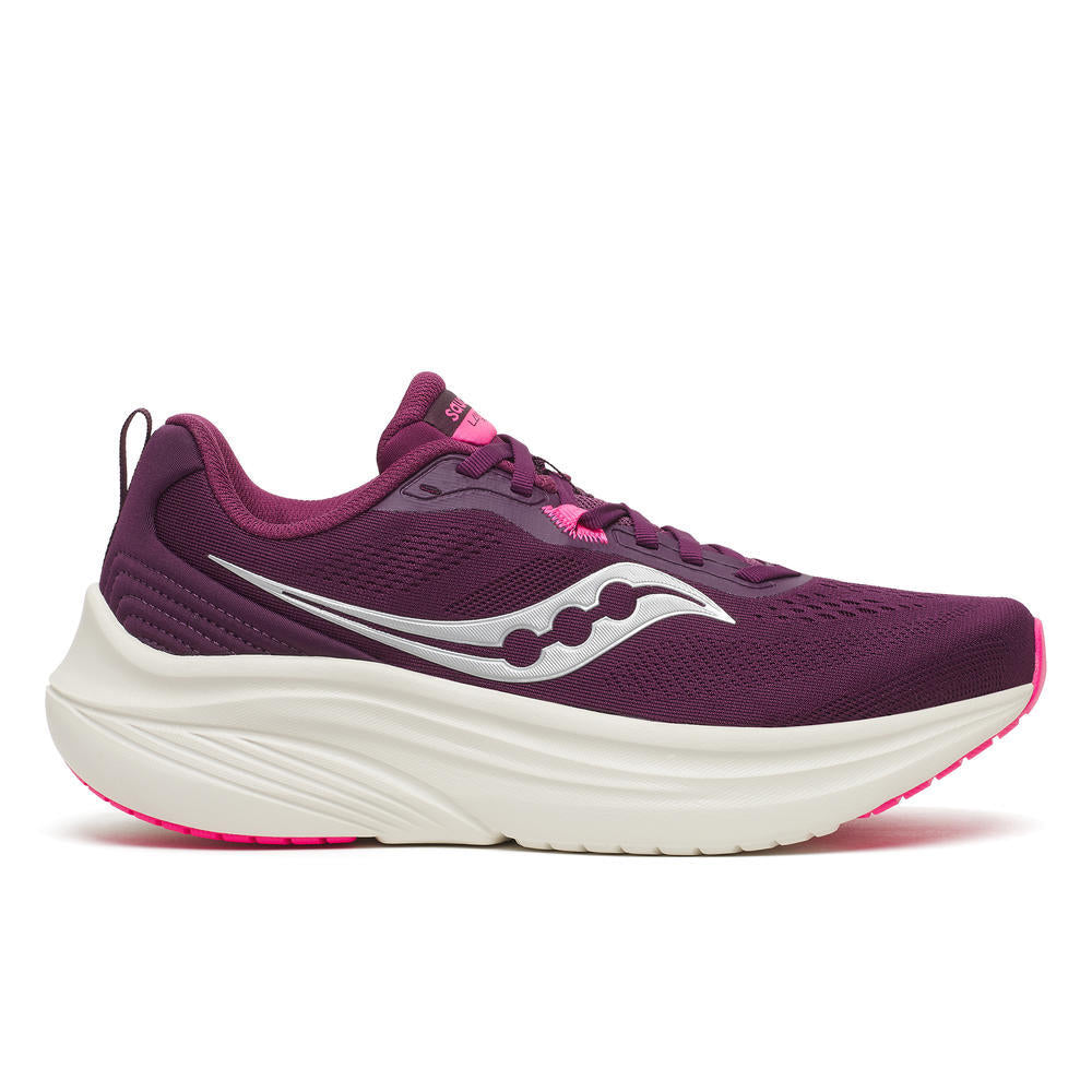Saucony Women's Lancer Run Running Shoes in Eggplant/Ivory