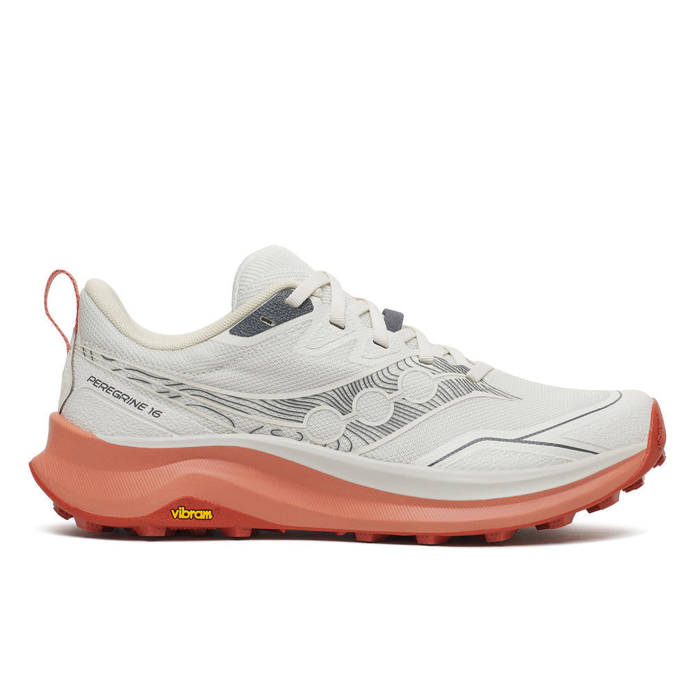 Saucony Women's Peregrine 16 Running Shoes in Quartz/Canyon