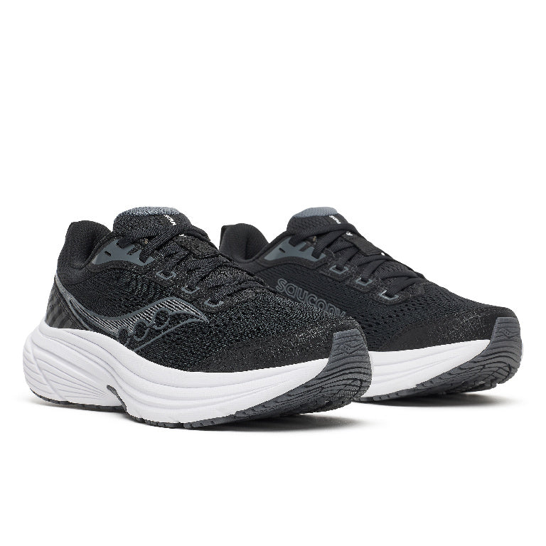 Saucony Women's Cohesion 19 Running Shoes in Black/White