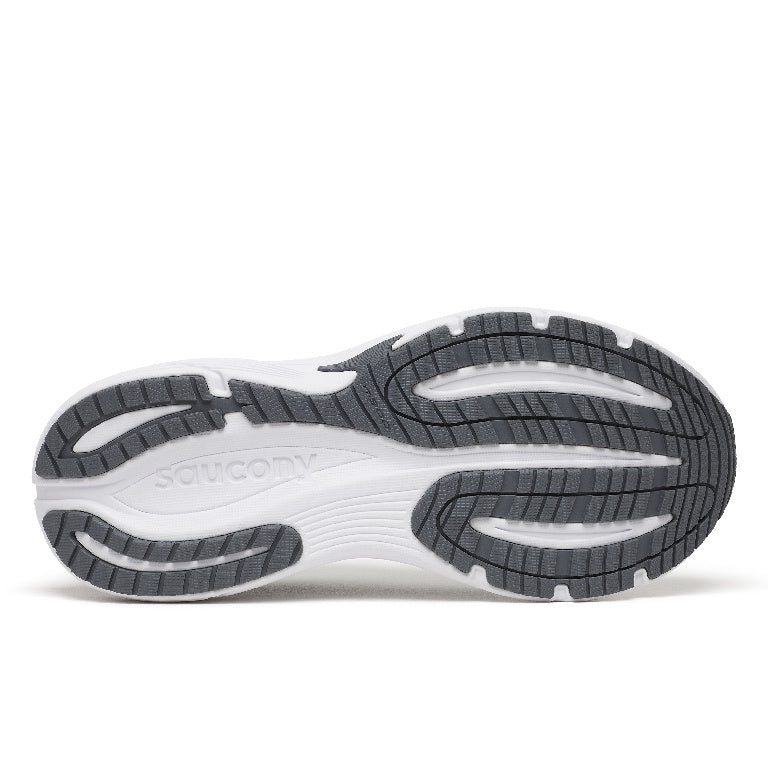 Saucony Women's Cohesion 19 Running Shoes in Black/White (Wide)