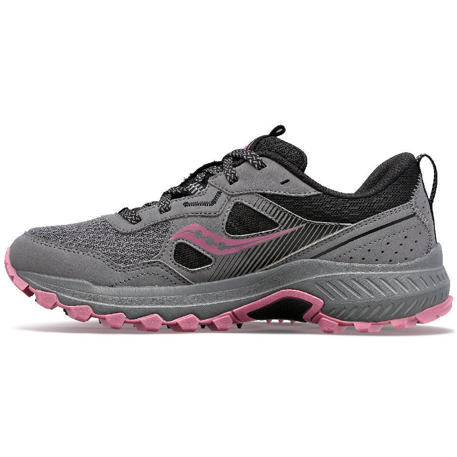 Saucony Women's Excursion TR16 Running Shoes in Charcoal/Rose