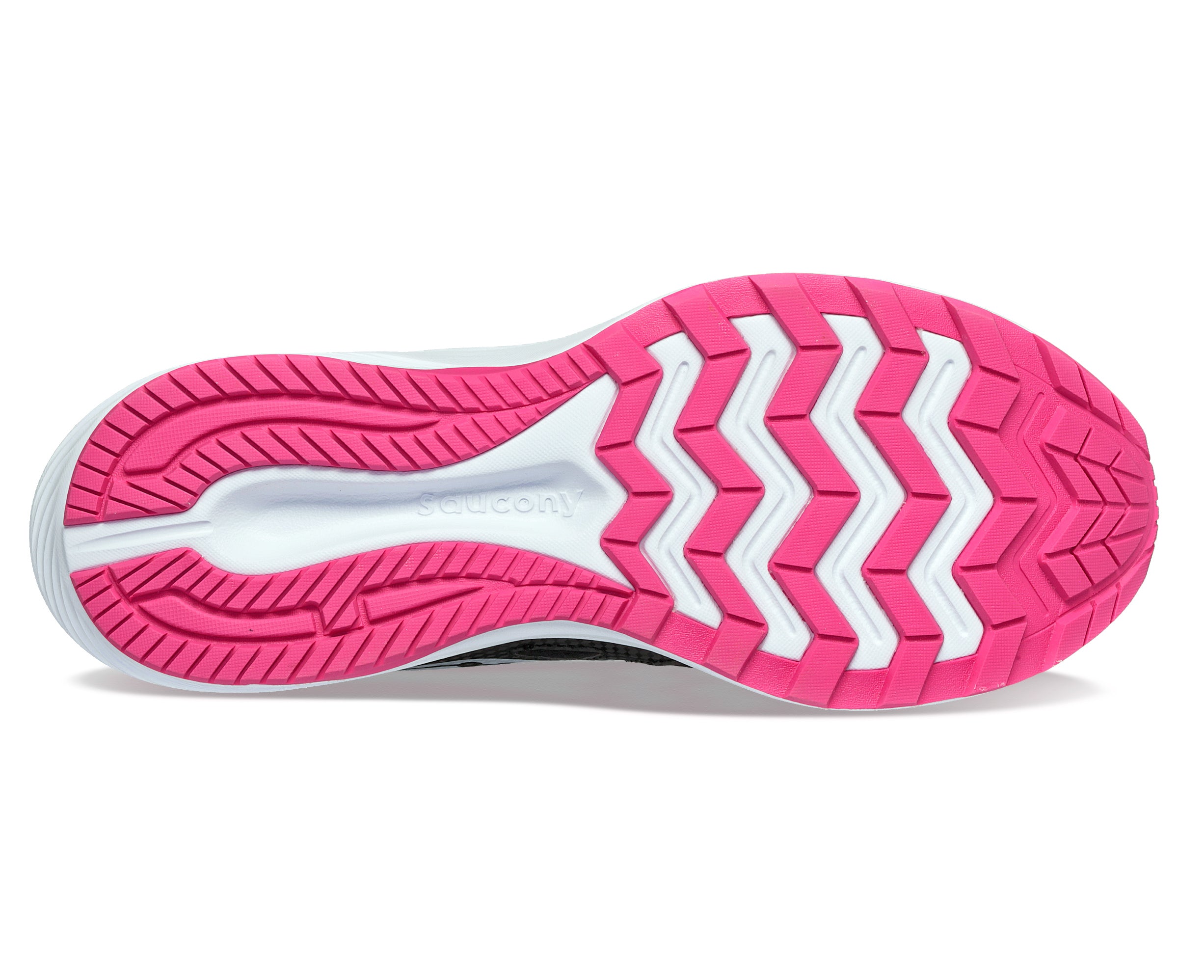 Saucony Women's Cohesion 16 Running Shoes in Black/Fuchsia