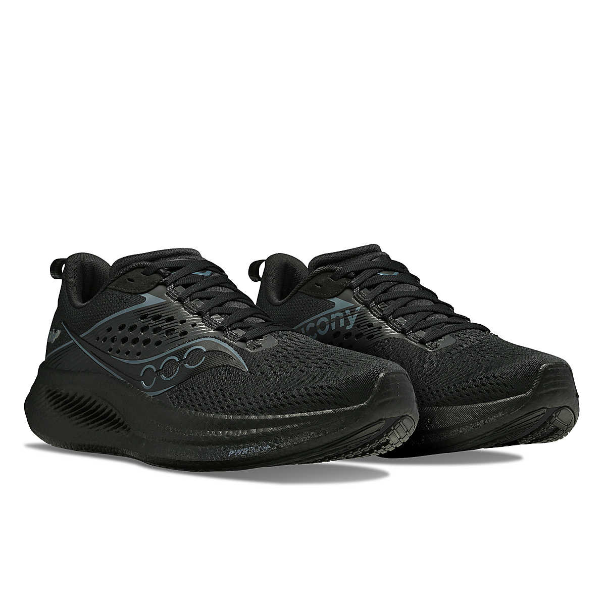 Saucony Women's Ride 17 in Triple Black