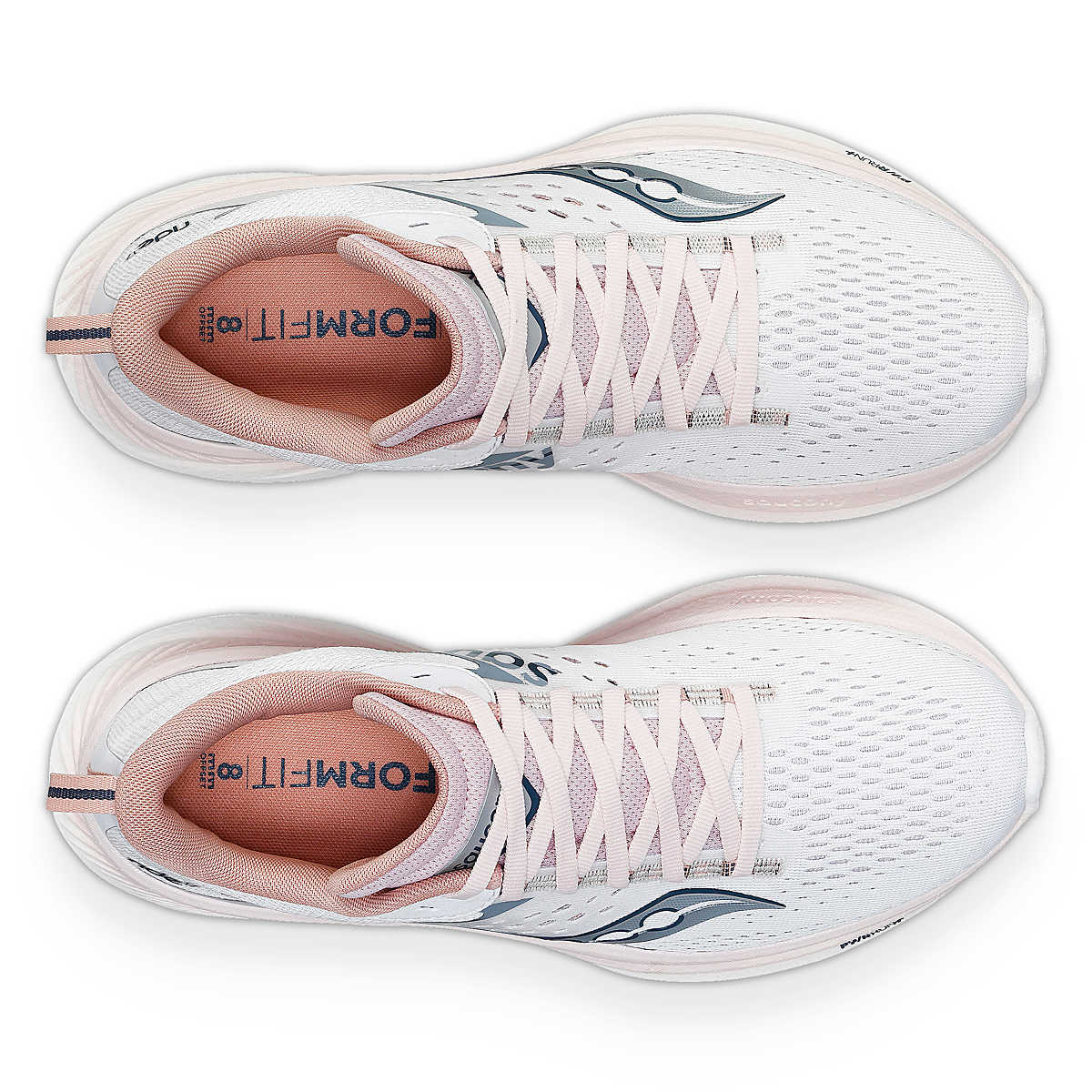 Saucony Women's Ride 17 in White/Lotus