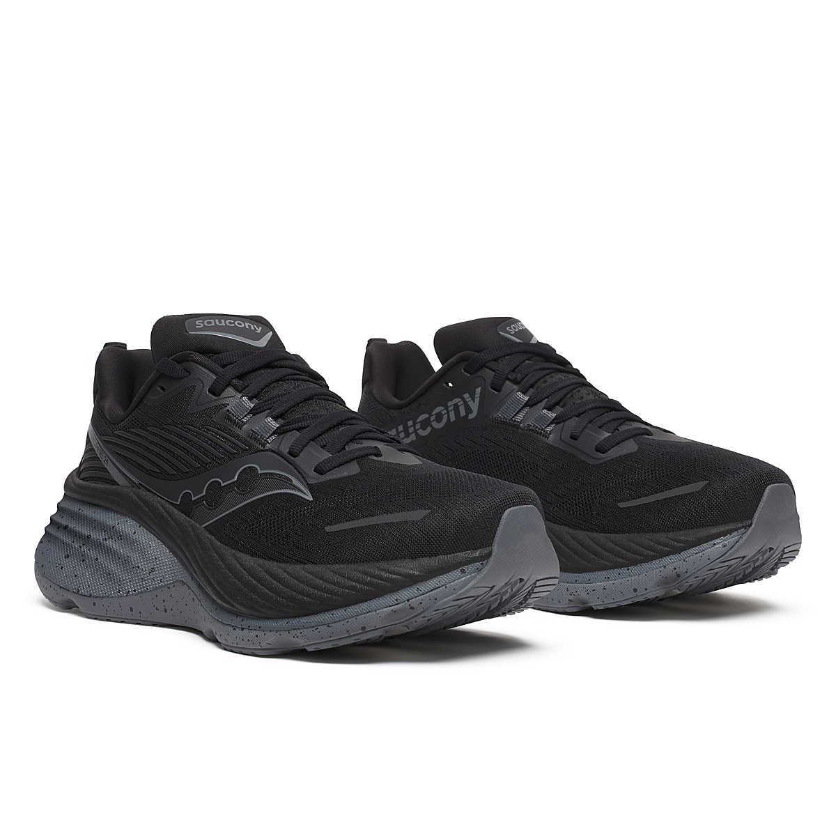 Saucony Women's Hurricane 24 in Black/Shadow