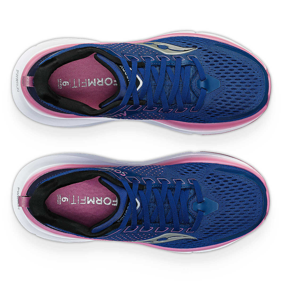 Saucony Women's Guide 17 in Navy/Orchid