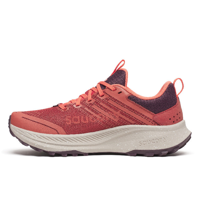 Saucony Women's Ride TR2 Running Shoes in Brick/Wine