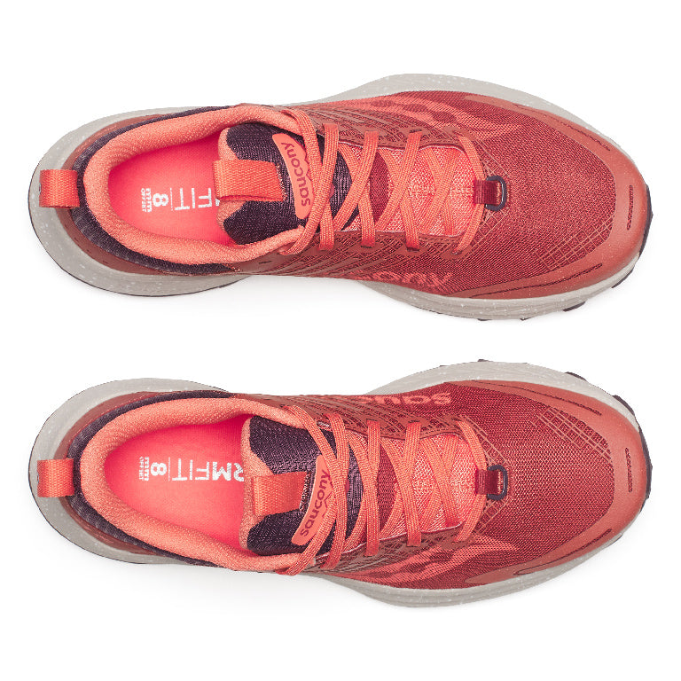 Saucony Women's Ride TR2 Running Shoes in Brick/Wine