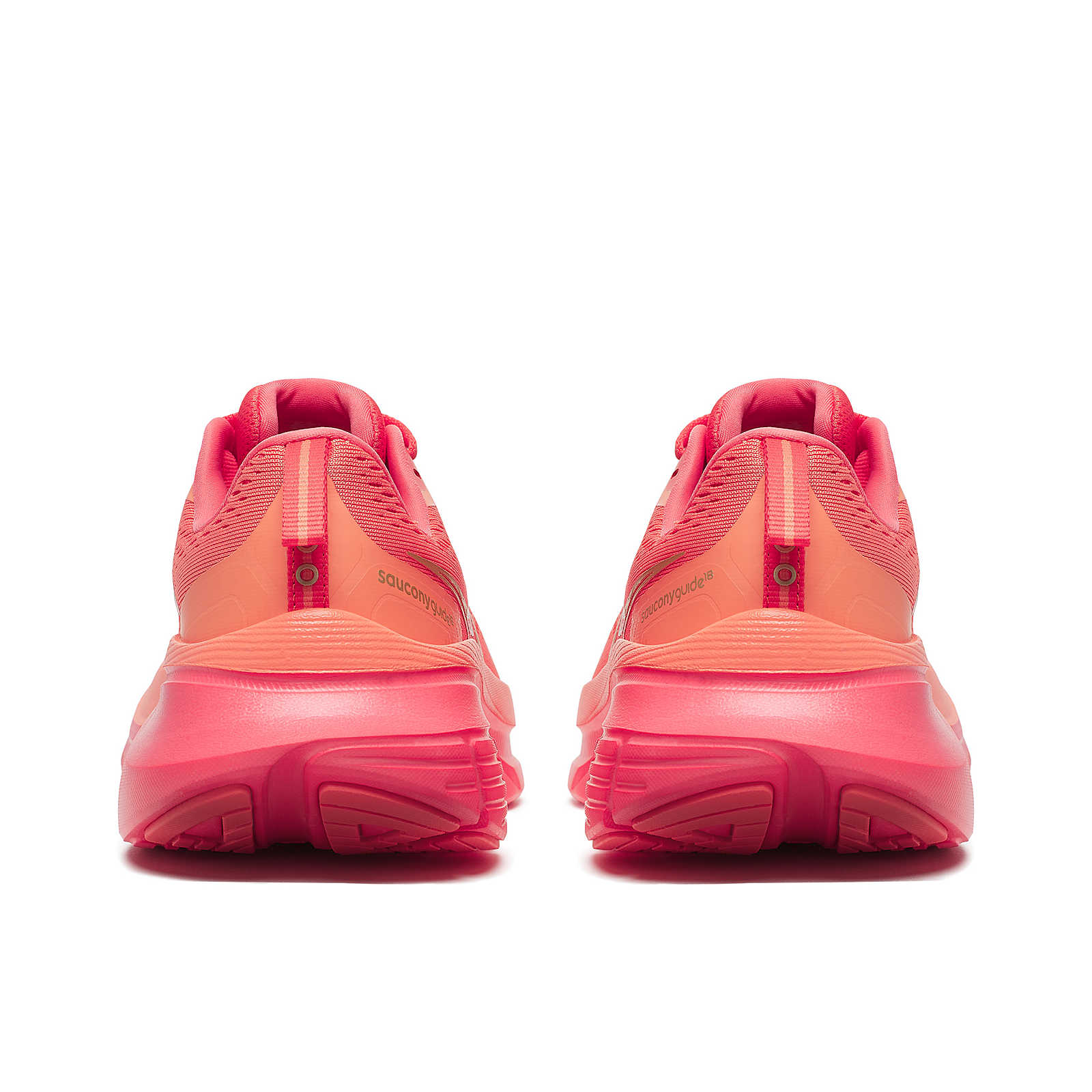 Saucony Women's Guide 18 Running Shoes in Salmon/Coral