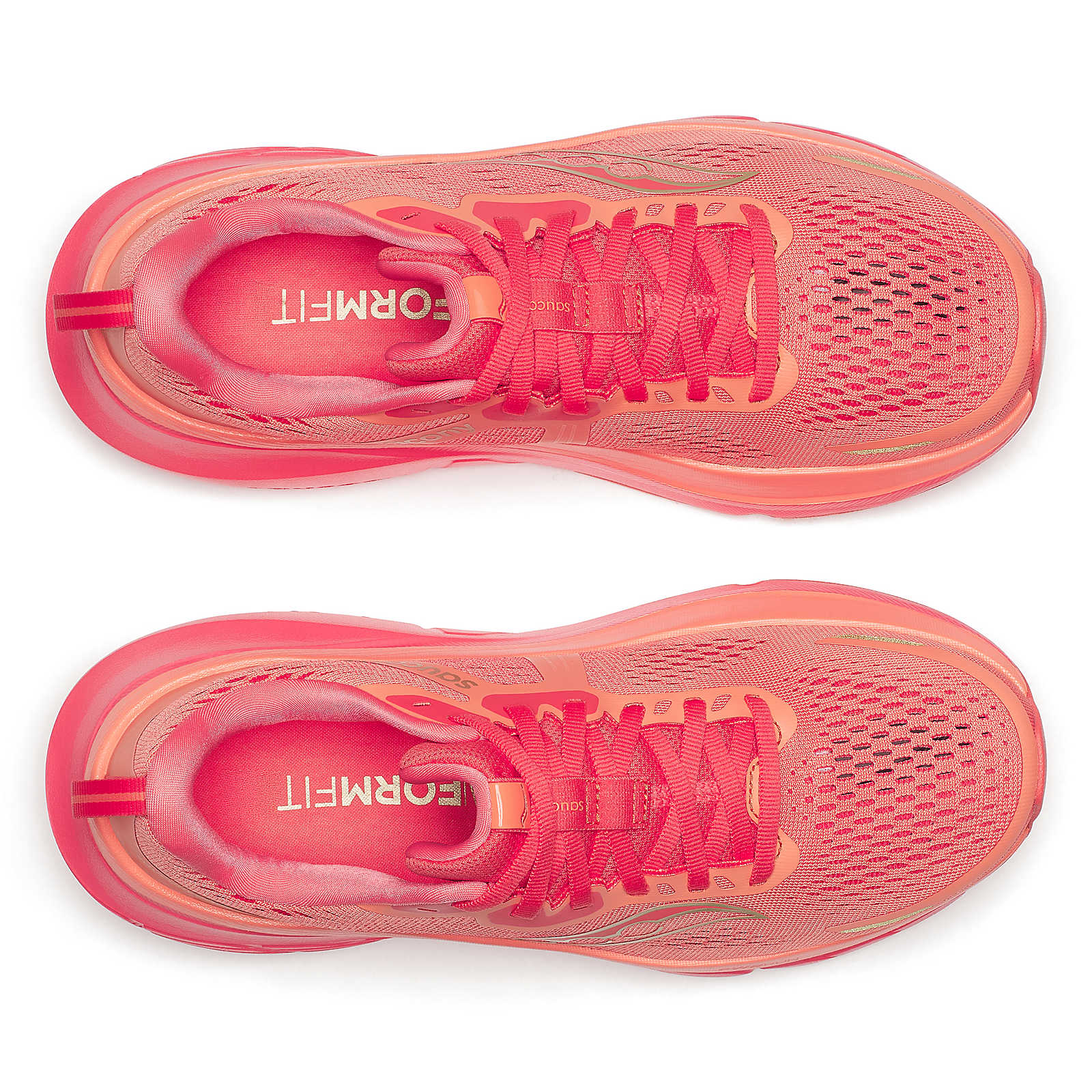 Saucony Women's Guide 18 Running Shoes in Salmon/Coral