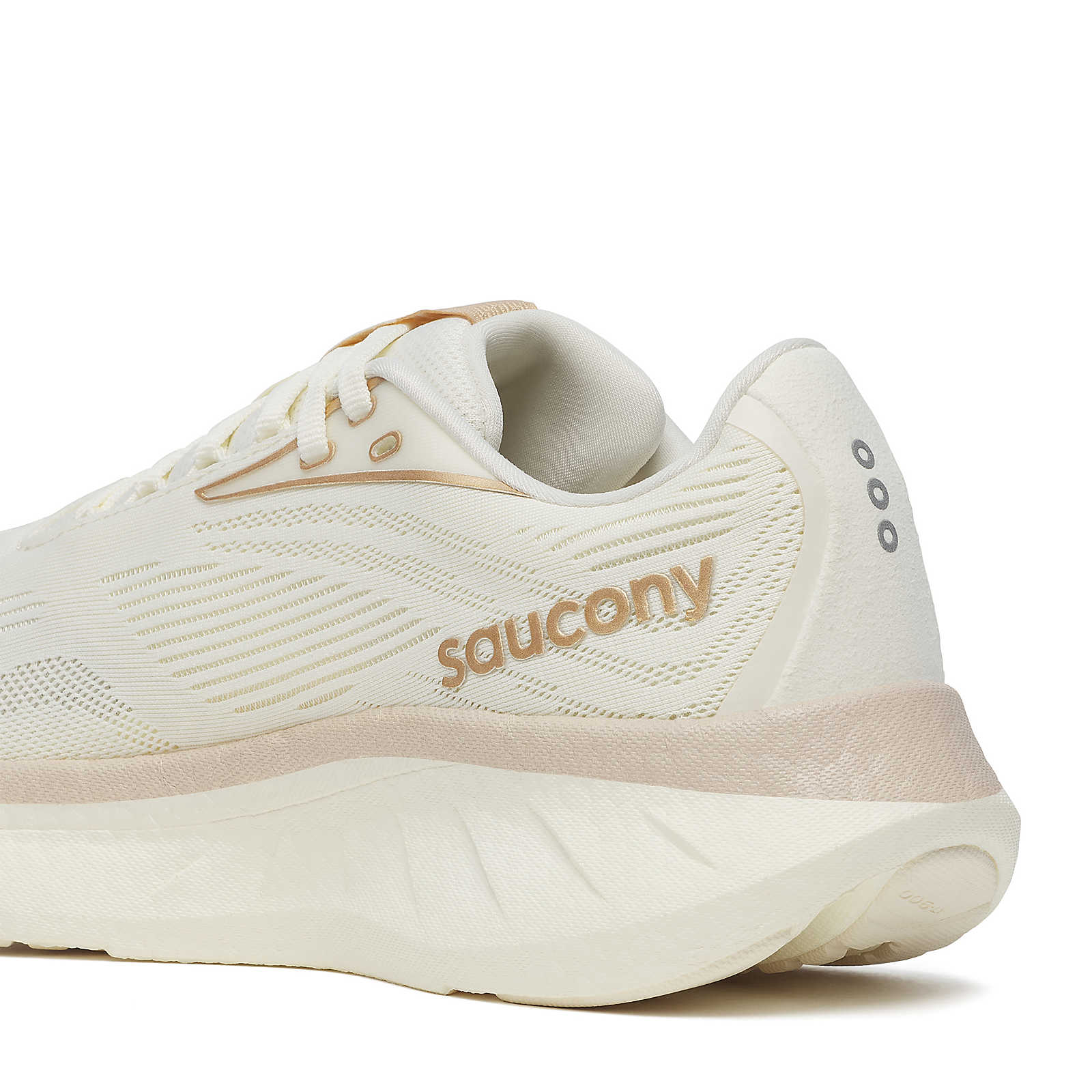 Saucony Women's Ride 18 Running Shoes in Vanilla