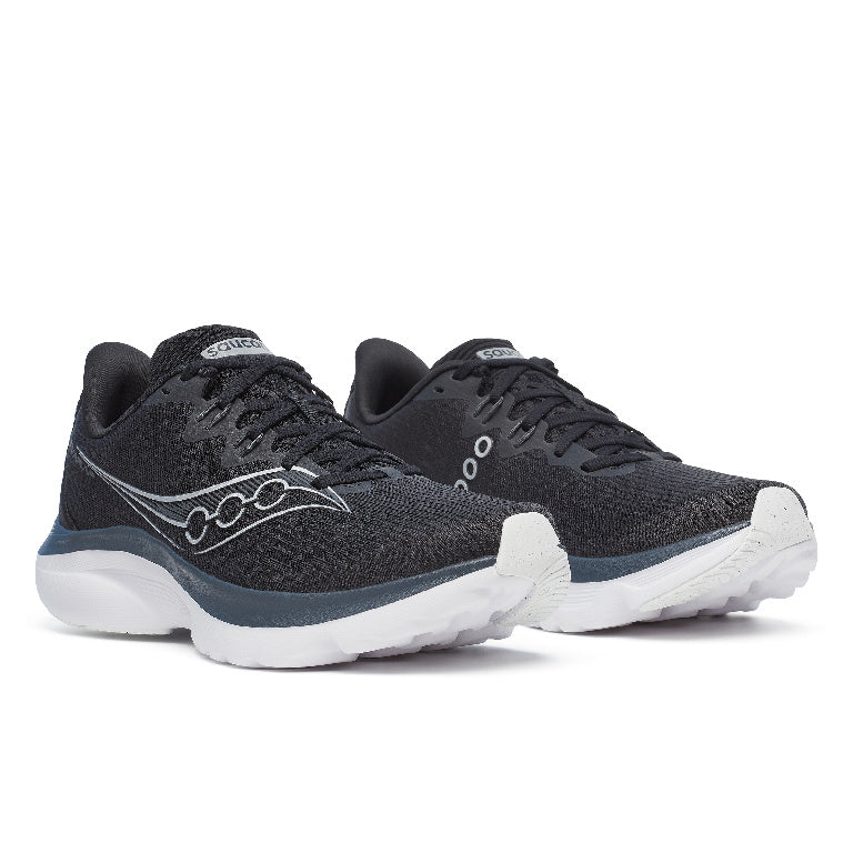 Saucony Women's Kinvara 16 Running Shoes in Black/White
