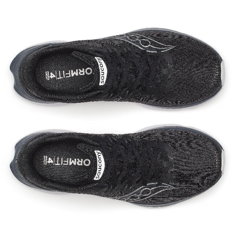 Saucony Women's Kinvara 16 Running Shoes in Black/White