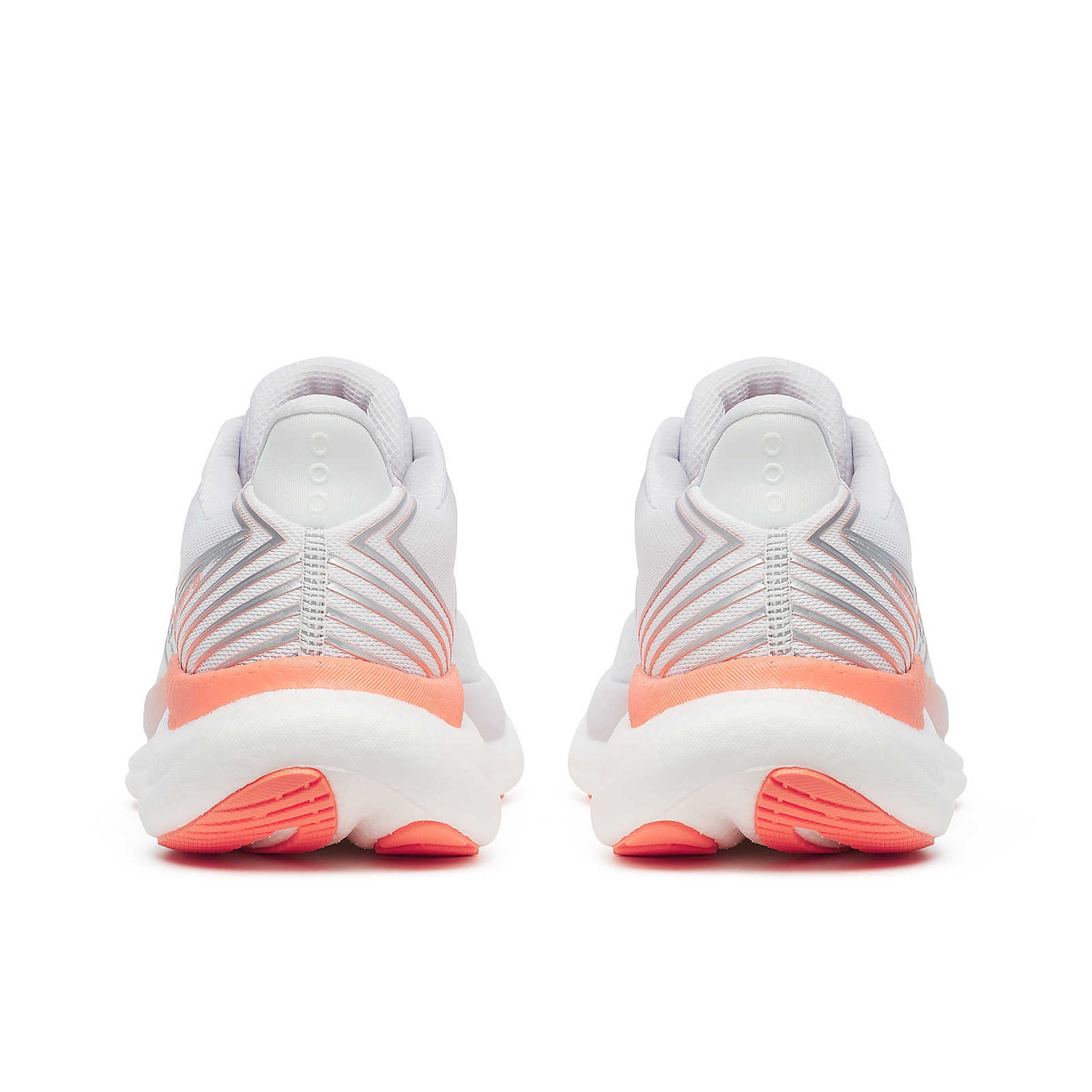 Saucony Women's Triumph 23 Running Shoes in White/Wistful