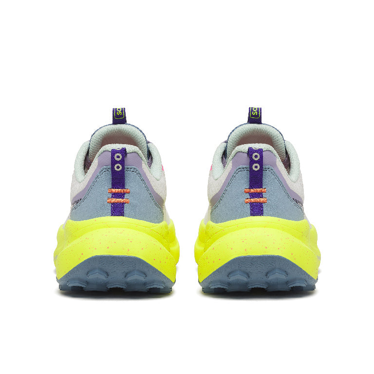 Saucony Women's Xodus Ultra 4 Running Shoes in White/Citron