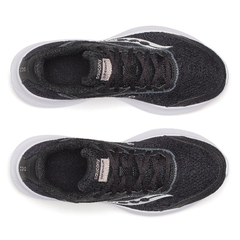 Saucony Men's Cohesion 18 Running Shoes in Black/Cameo