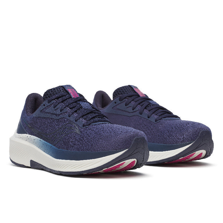 Saucony Women's Echelon 10 Running Shoes in Navy/Quartz