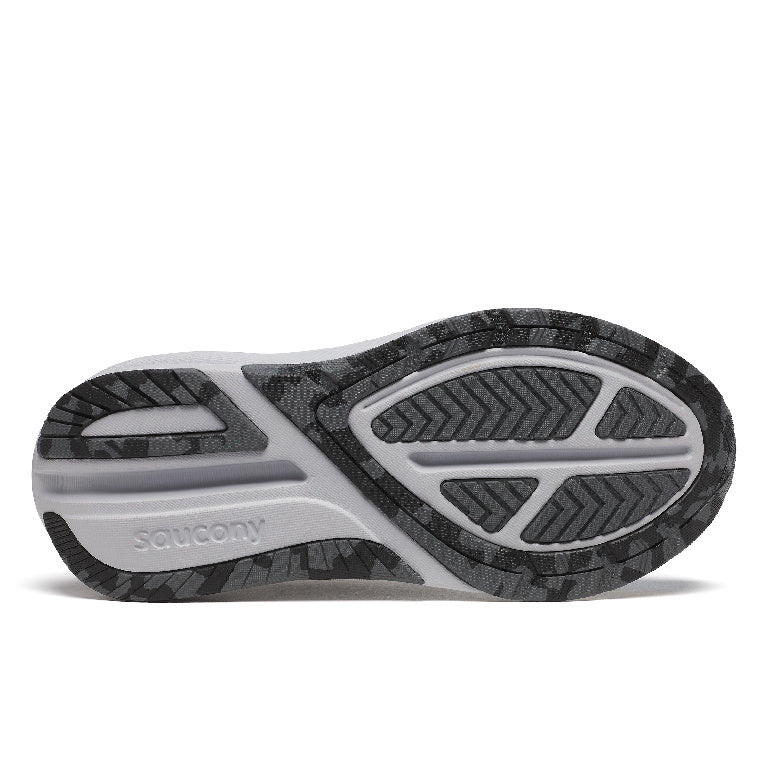 Saucony Women's Echelon 10 Running Shoes in Black/Silver (Wide)