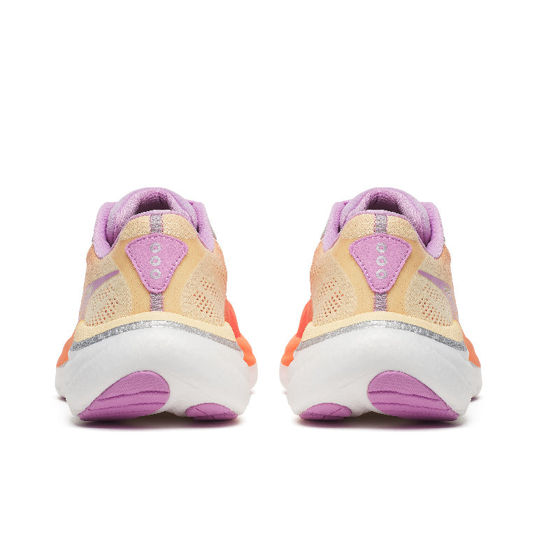 Saucony Women's Ride 19 Running Shoes in Fire/Orchid
