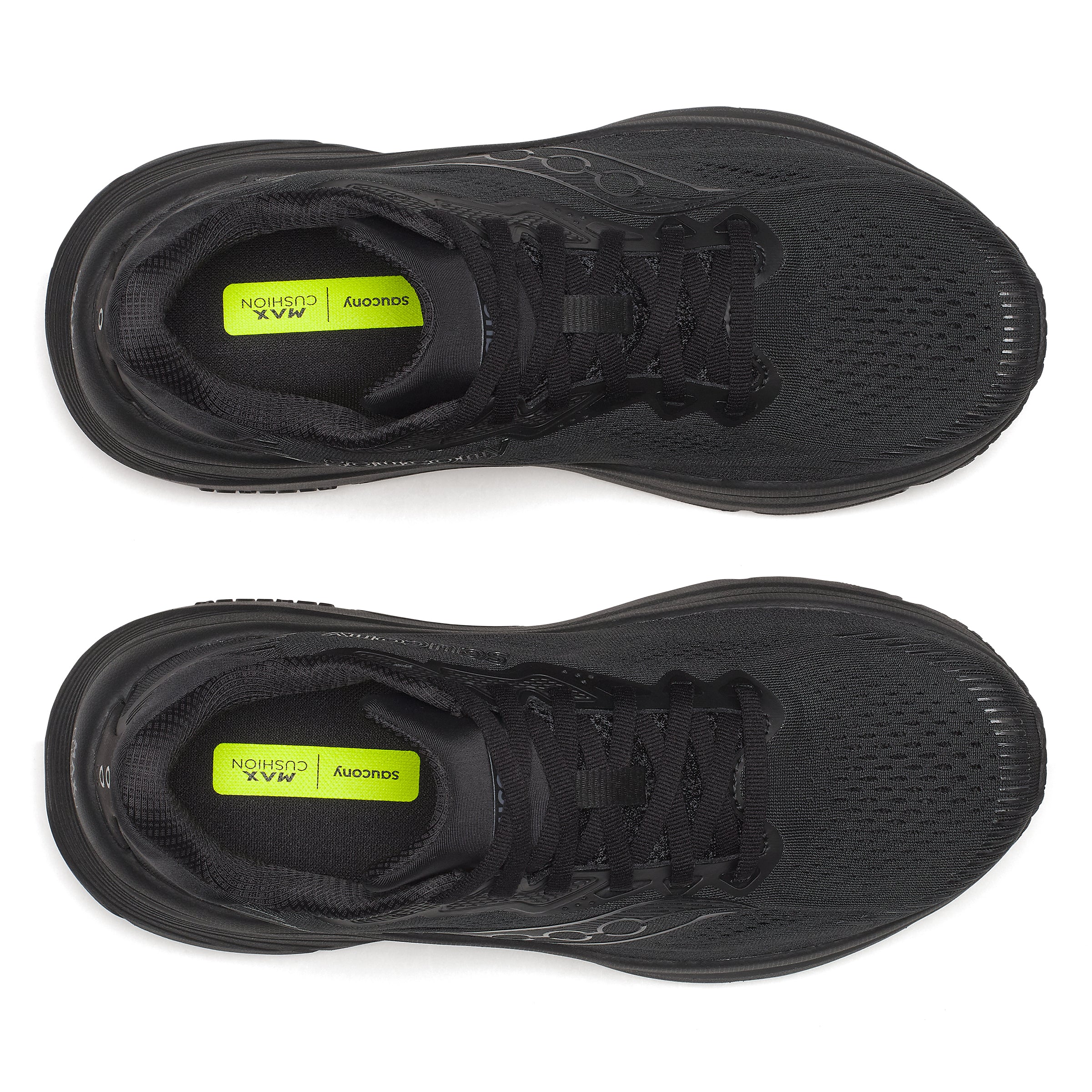 Saucony Women's Guide 19 Running Shoes in Triple Black