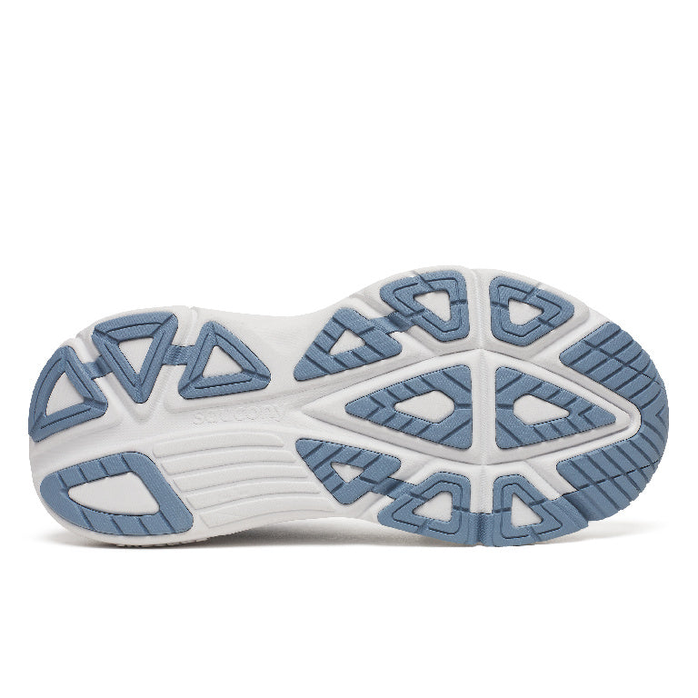 Saucony Women's Guide 19 Running Shoes in White/Storm