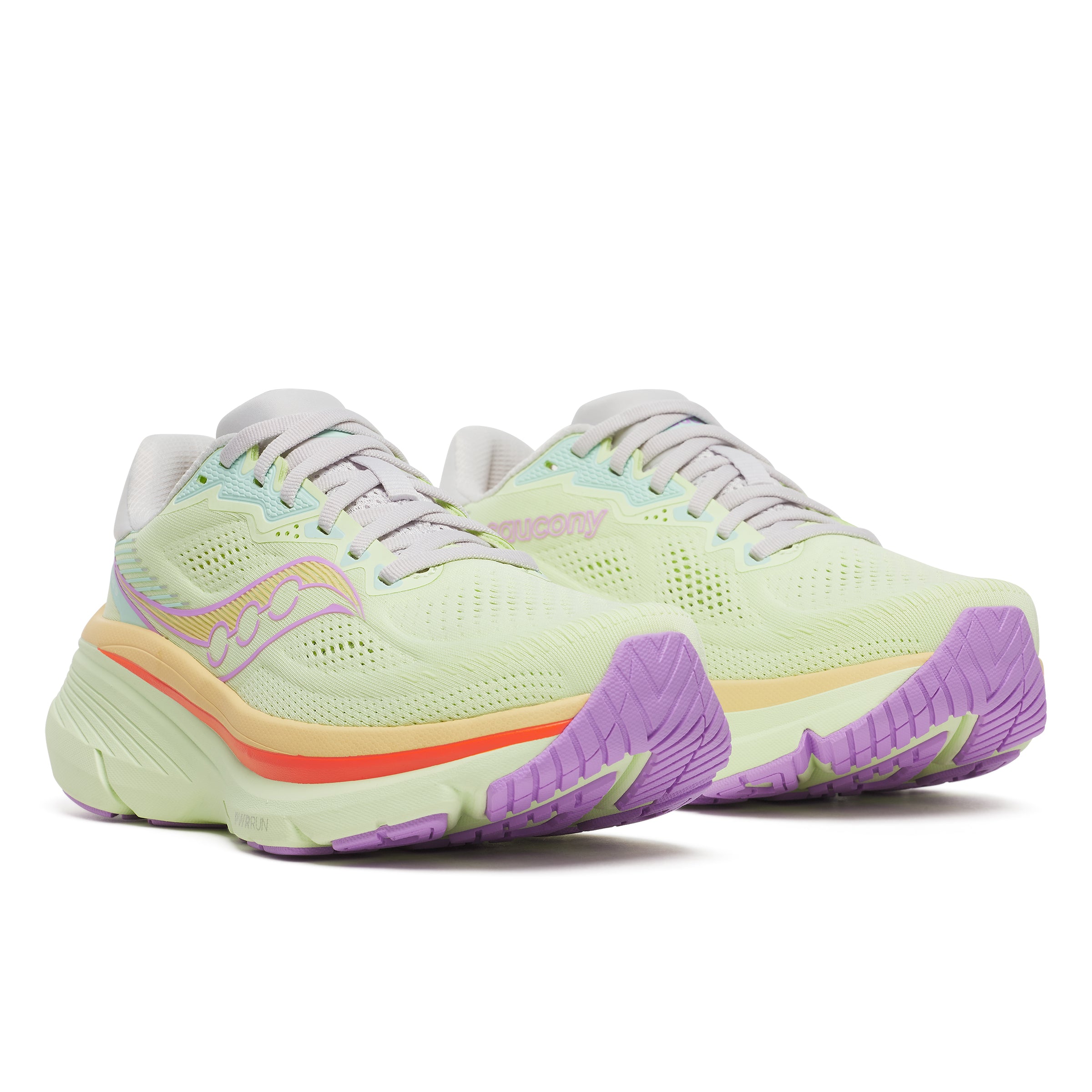 Saucony Women's Guide 19 Running Shoes in Key Lime